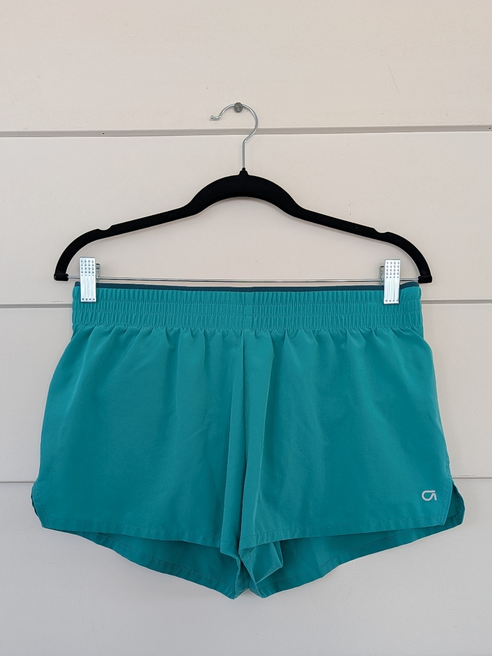 GAP Teal Athletic/Running/Training Shorts for Women, M